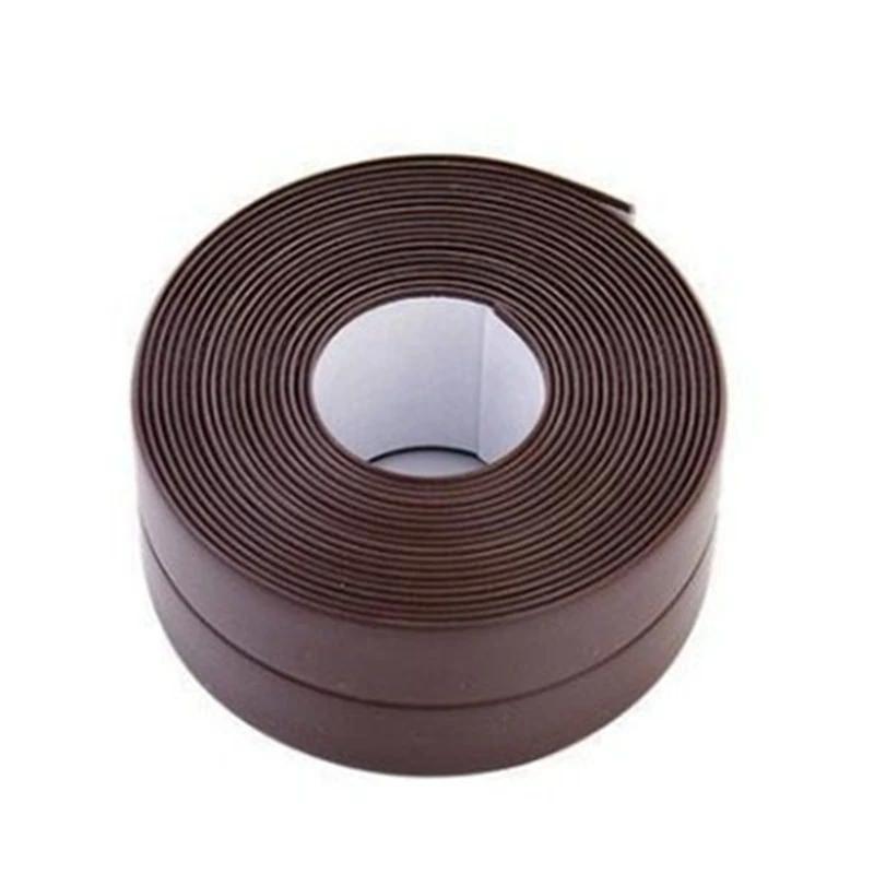 3m Bathroom Shower Sink Bath Sealing Strip Tape PVC Self Adhesive Tape Wall Sticker Kitchen Self Adhesive Waterproof Plaster