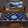 Inter Mailand Farbe Mauspads Großes Gaming-Tischkissen Rutschfeste Laptop-Tablet-Große Mauspads XXL-Matten Mini-PC-Spielmatte Mit Verriegeltem Rand
