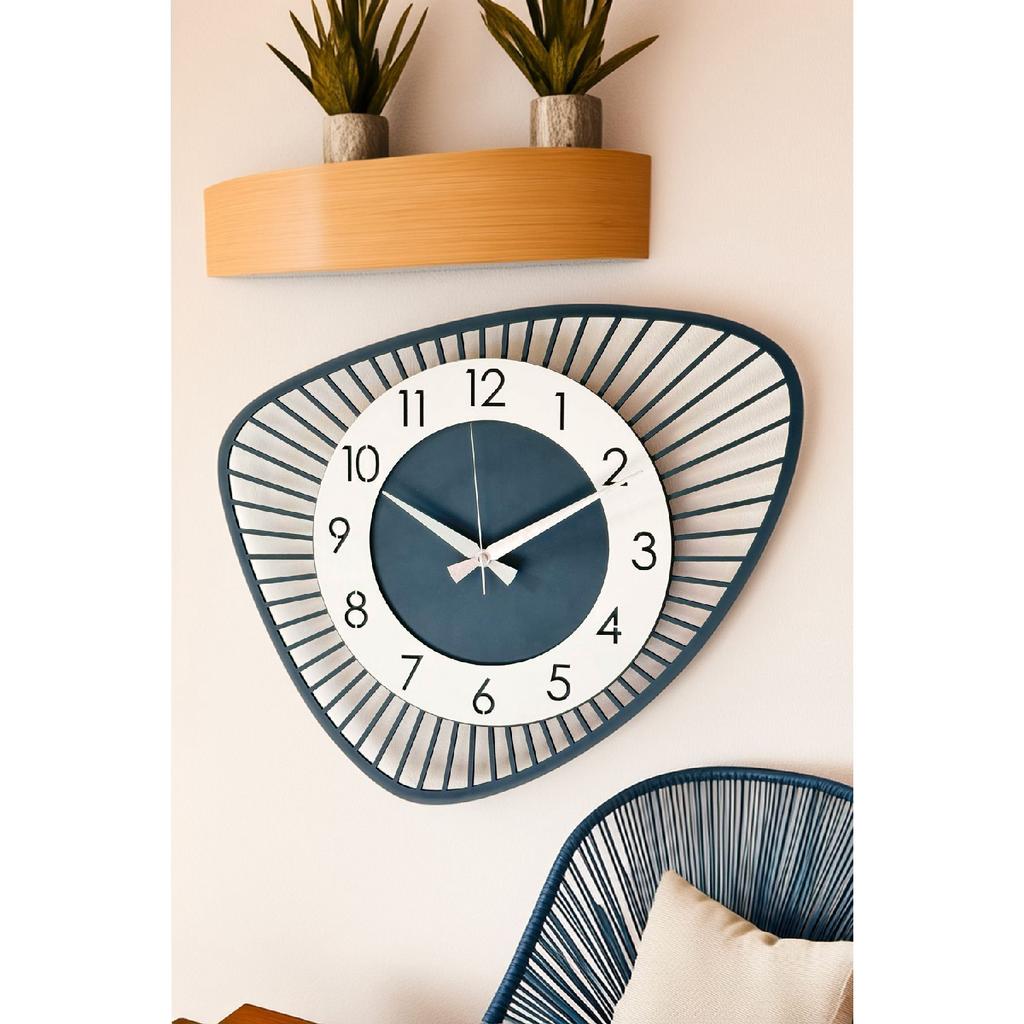 Decorative New Modern Bellatrix Wooden Wall Clock 48 Cm