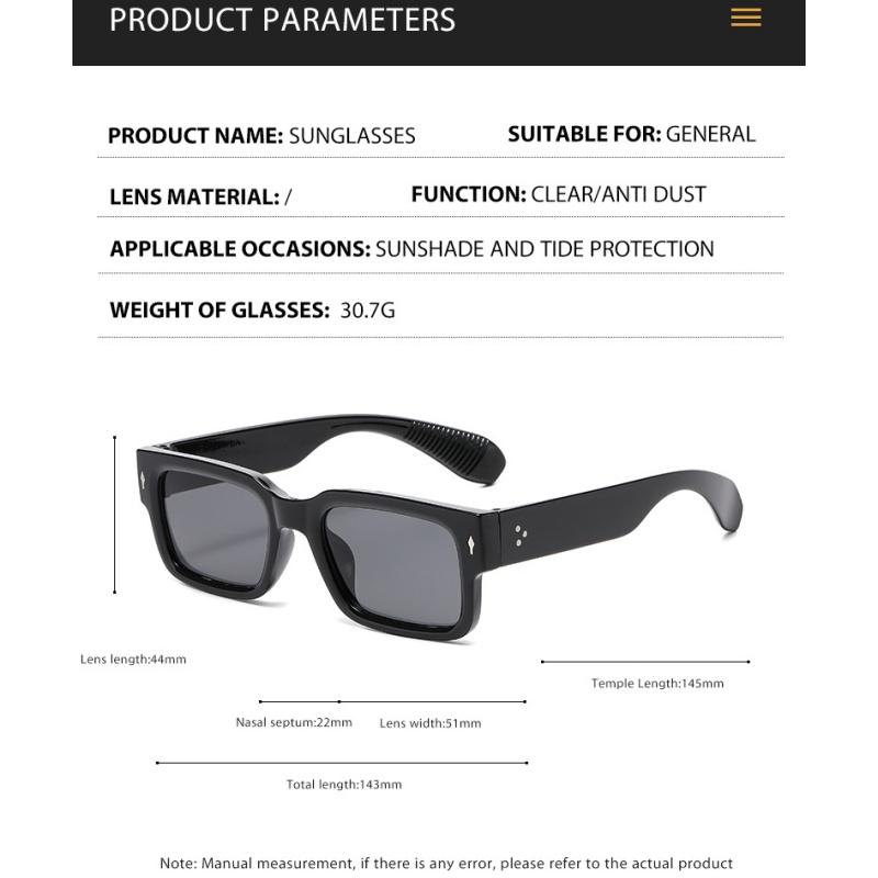 Women's sunglasses, men's and women's fashion small-frame sunglasses
