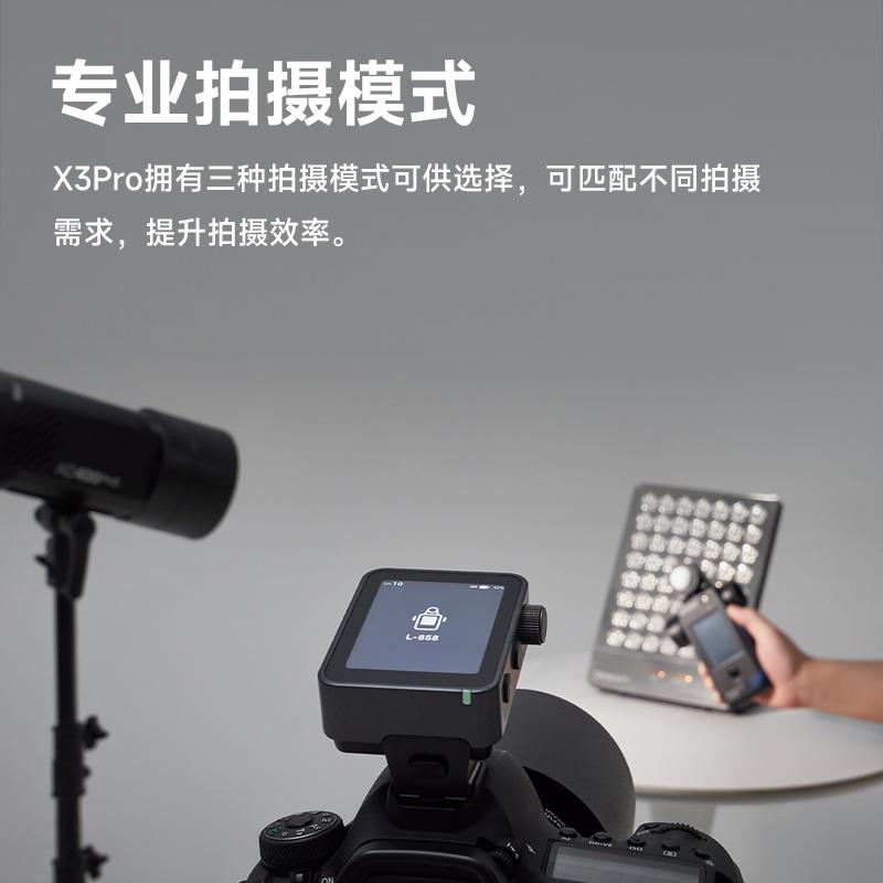 Godox X3PRO C/N/S/F/O 2.4inch TTL HSS 2.4G Wireless Flash Trigger OLED Touch Screen Transmitter for Sony Canon Nikon Fuji Olympu