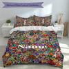3pcs Custom Name He-Man and the Masters of the Universe Set,Includes 1 Duvet Cover and 2 Pillowcases,All-season Bedroom Decor