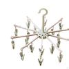 20 Clip Sock Hanger for Laundry Drying Rack with Clips Diaper And Underwear