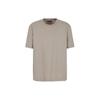 EMPORIO ARMANI Logo embroidered Cotton T shirt 3D1TC7-1JGYZ-F998