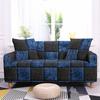 Striped Plaid Printed Couch Cover Sofa Cover For Living Room Elastic L -Shape Anti -Fouling Slipcovers Pets Chaselong Protector