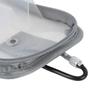 Fishing Tackle Storage Tray PC Nylon 6 Compartments Water Resistant Fishing Lure Box Hanging Buckle Dual  for Jewelry