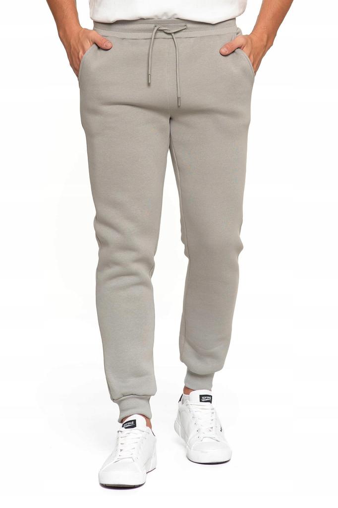 Men's Cotton Sweatpants Classic Joggers with Pockets MORAJ 3XL GREY