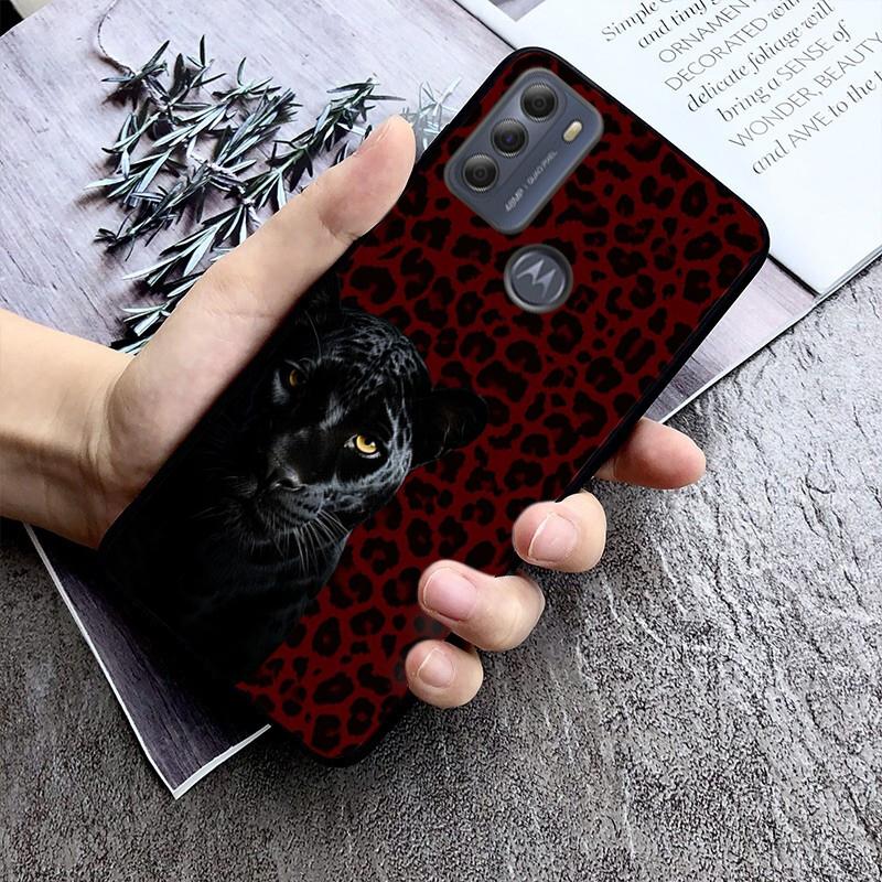 Cheetah leopard panther Phone Case For Motorola 85 G55 G05 G14 G75 G31 G50 G10 G20 G30 G60 G13 G32 G84 G54 G53 G72 G24 Power