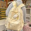 Schoolbag New Ins Wind Star Backpack Female Students Cute Large Capacity Schoolbag Junior High School Student Leisure Travel Backpack