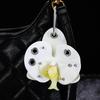 Sweet Simulation Flower Phalaenopsis Keychain Creative Exquisite Backpack Decoration Gifts Colorful Simulation Flower Keyring