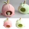 Diamond Velvet Hamster Hammock Warm Plush Nest Bed for Small Animal Cage Chinchilla Squirrel Rest