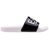 Emporio Armani EA7 Color Block Flat Slide Sandals Men footwear Black White XCP001XCC22Q655