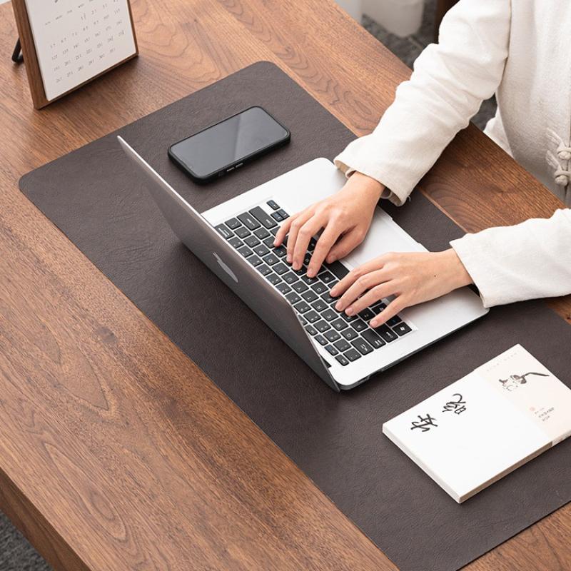 Waterproof Leather Tea Mat Zen Minimalist Leather Waterproof Tea Tablecloth Home Table Runner Dry Tea Tray Mat