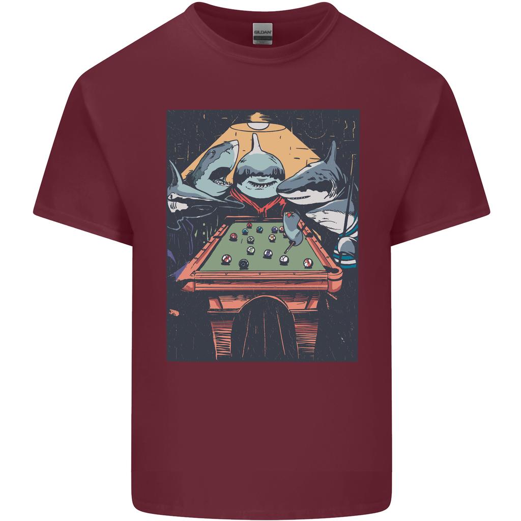Pool Shark Snooker Player Unisexs Light Cotton TShirt