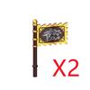 MOC Military Medieval Building Blocks Accessories Soldier Figures Bicolor Weapons Crossbow Sword helmet Tomahawk Toy Gift X006