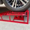 Heavy-Duty Car Repair Ramp & Jack Stand for Oil Changes.