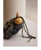 Gathering Qi Gourd Pendant: National Style Retro Keychain & Car Hanging Ornament