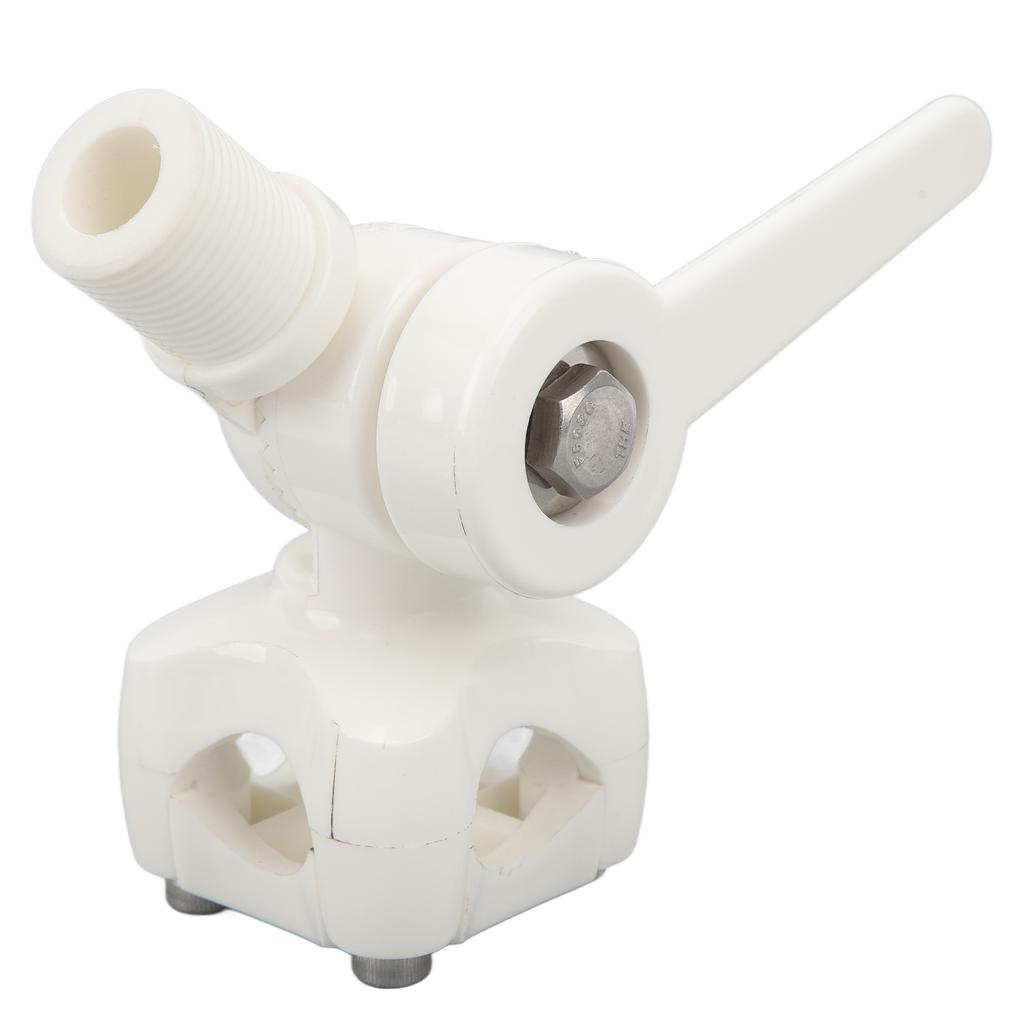 Boat Nylon Antenna Base Mount Marine Deck 180 Degree Adjustable Mount Base Bracket