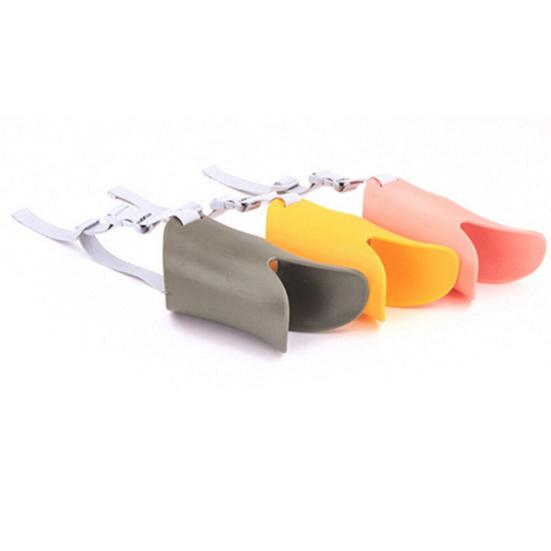 Dog Muzzle Humanized Design Stop Barking Duckbilled Shape Adjustable Dogs Anti-bite Mouth Cover