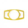 Headlight Switch Control Frame Cover 1PCS For Ford Mustang 2015-23 Bright Yellow