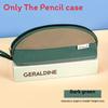Oxford Fabric Shell Pencil Case With Large Capacity For Students And Office Use