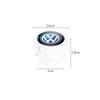 ear1 ABS Car Cigarette Lighter Caps Dust-proof Protector Covers for Volkswagen VW GTI Rline GOLF JETTA PASSAT Polo SR32 TIGUAN T-ROC