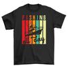 '35 and Reeling: Funny Fishing Boat T-shirt for Anglers! 100% Cotton, Unisex Des
