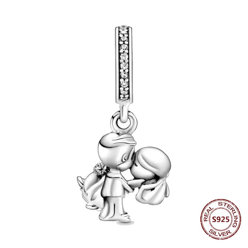 

Подходит для модных браслетов из стерлингового серебра 925 пробы Хамелеон Звезда Луна Подвески Черепаха Голубые глаза Бусины DIY Ювелирные изделия Подарок на Хэллоуин PJT056