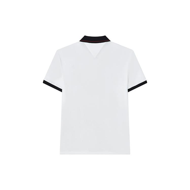 FILA Polo Shirts Men's Standard White Polo Collar Moderate Straight Fit F11M231117FWT