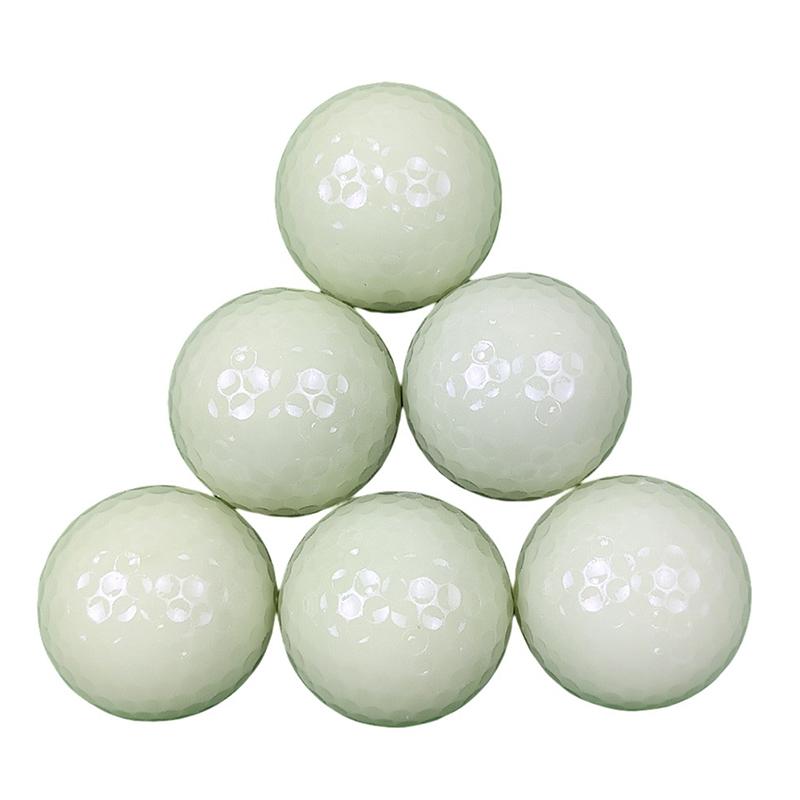 1Pc Luminous Golf Ball Fluorescent Glowing in the Dark for Night Sports Long Lasting Bright Golf Ball