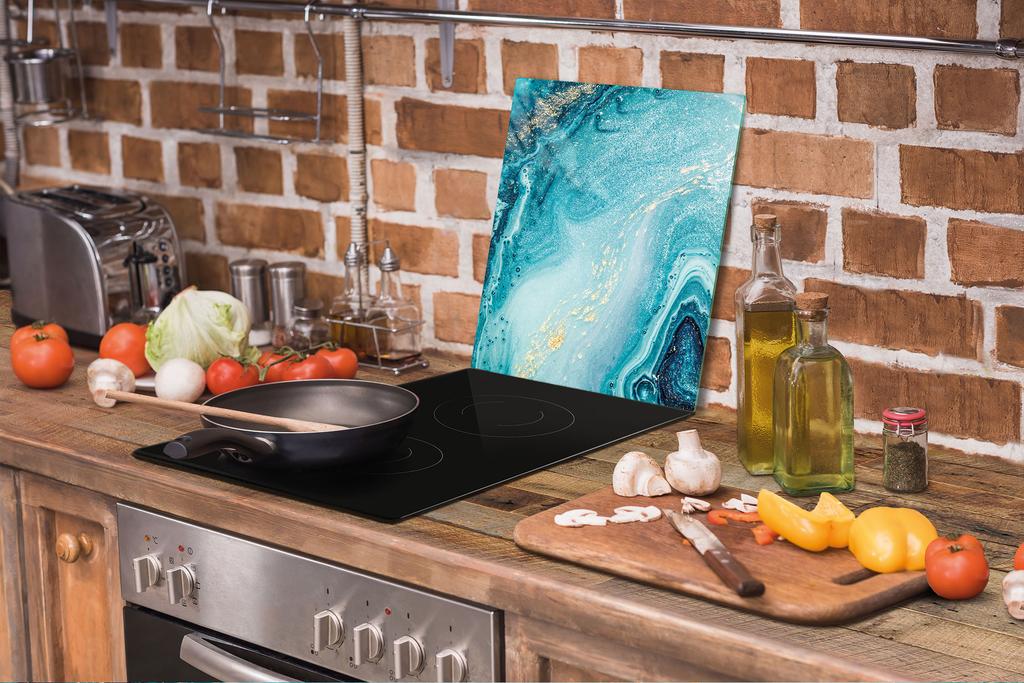 SZKLANA DESKA DO KROJENIA 45x52 MARMUR