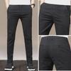 Men's Slim Fit Summer Trousers - Trendy Casual Solid Color Sports Pants