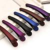12Pcs Plastic Frosted Professional Salon Hair Clamps Colorful Barrette Styling Tools Crocodile Hair Clips Duckbill Clip Large