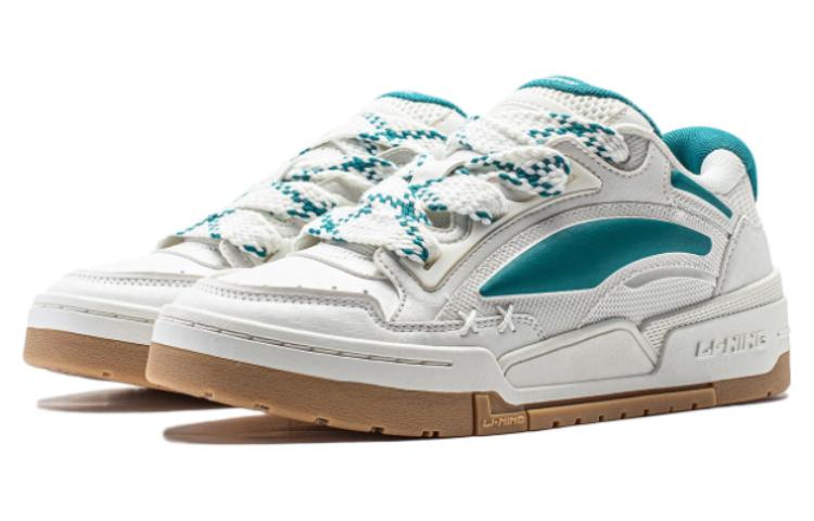 Li Ning Journey V2 Low top Casual Shoes Women's White Green AGCT138-1