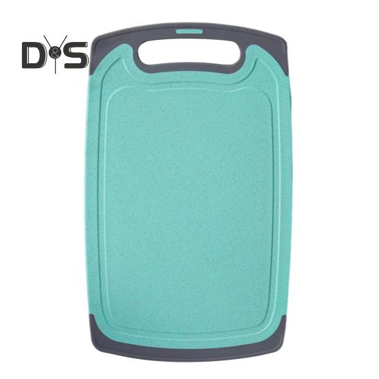 Double-sided Cutting Board Vegetable Meat Chopping Board with Grooves Easy Grip Handle Non-Slip Kitchen Essential for Foodies And Chefs