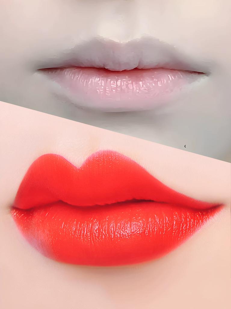 Yellow-Toned Natural Look Brightening Coral Orange Red Lipstick Matte Long-Lasting Waterproof Big Brand Genuine Official Flagship Store Nude Color