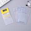 10 pcs/lot Transparent Stationery Supply Office School Badge Holder PVC Plastic ID Card Card Badg Holders