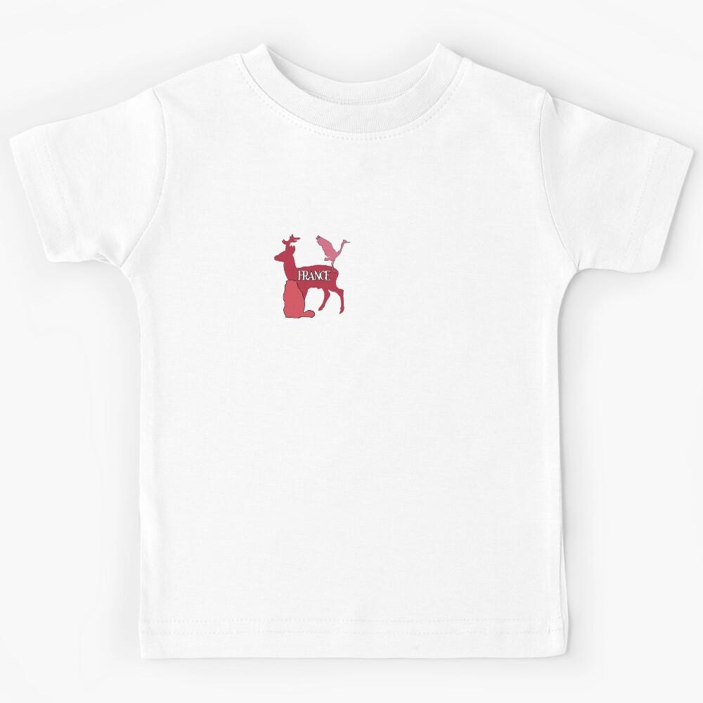 Animals of France Kids T-Shirt 140