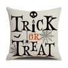 New Halloween Pillowcase Funny Pumpkin Ghost Horror Cat Party Cushion Sofa Pillow