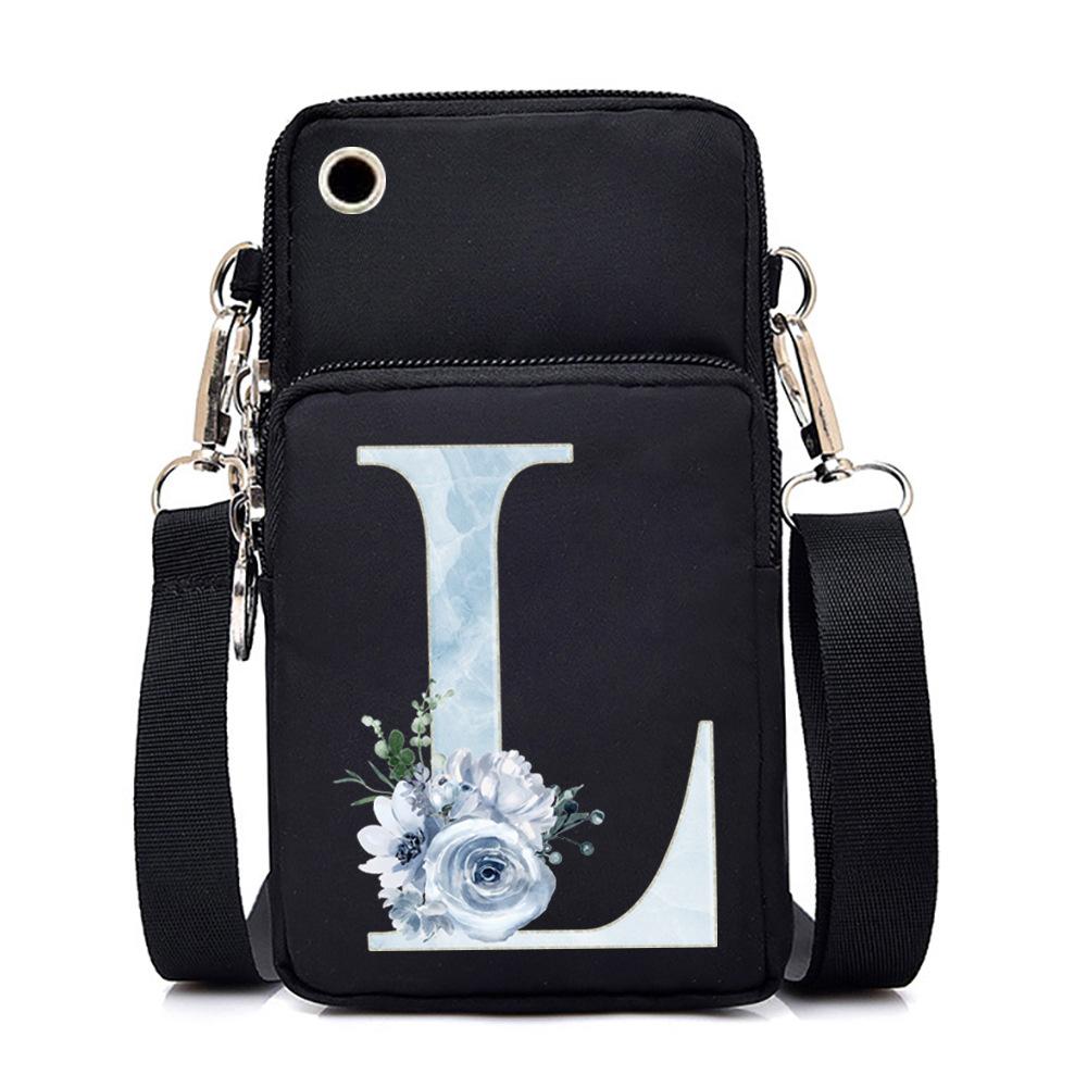 Letter Printing Go Out Portable Messenger Bag Shoulder Bag Men And Women Casual Simple