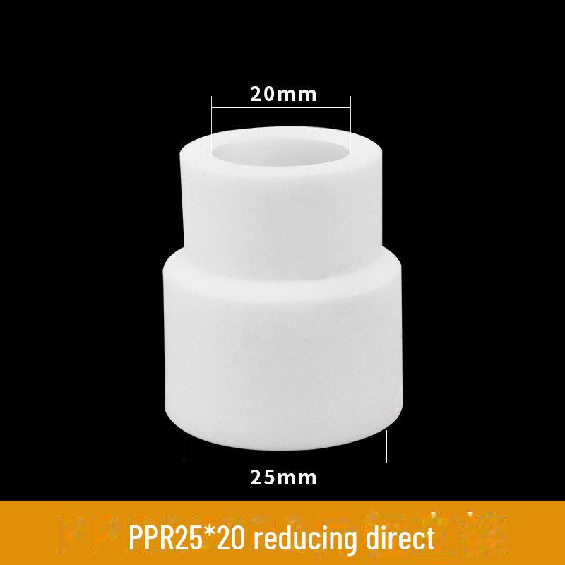 Brand Style Thickened PPR Pipe Fittings: Hot Melt PPR Equal Diameter Elbow, Direct Reducing Tee, 4 Points, 6 Points, 1 Inch.