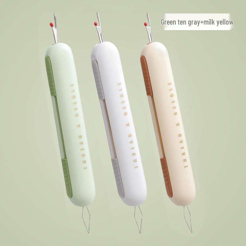 Multifunctional Seam Ripper & Needle Threader for Easy Sewing