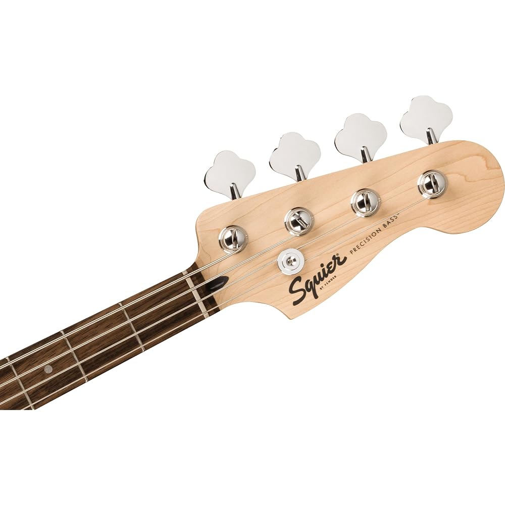 Squier by Fender Squier Electric Bass Squier Sonic™ Precision Bass®, Laurel Fingerboard, White Pi...