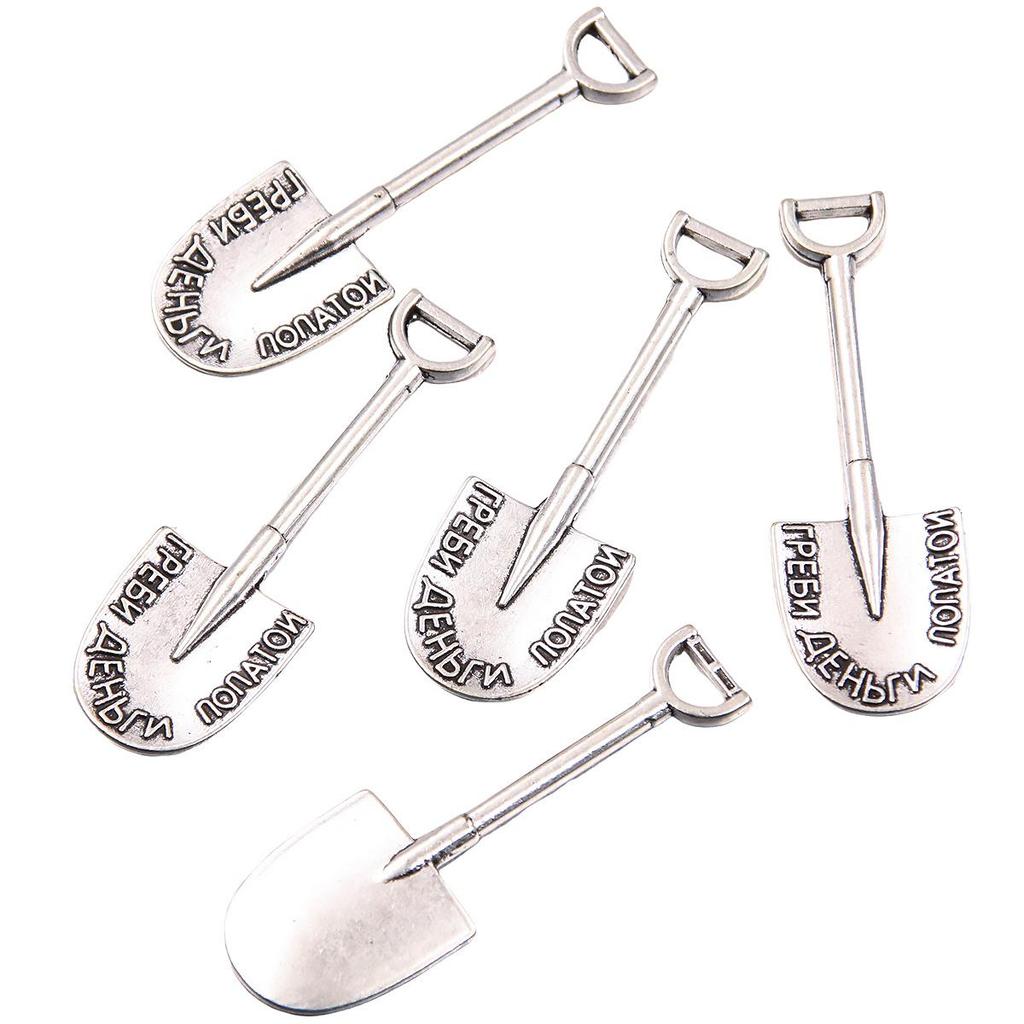 16 Stylish Alloy DIY Tool Charm Pendant: Saw & Knife Design