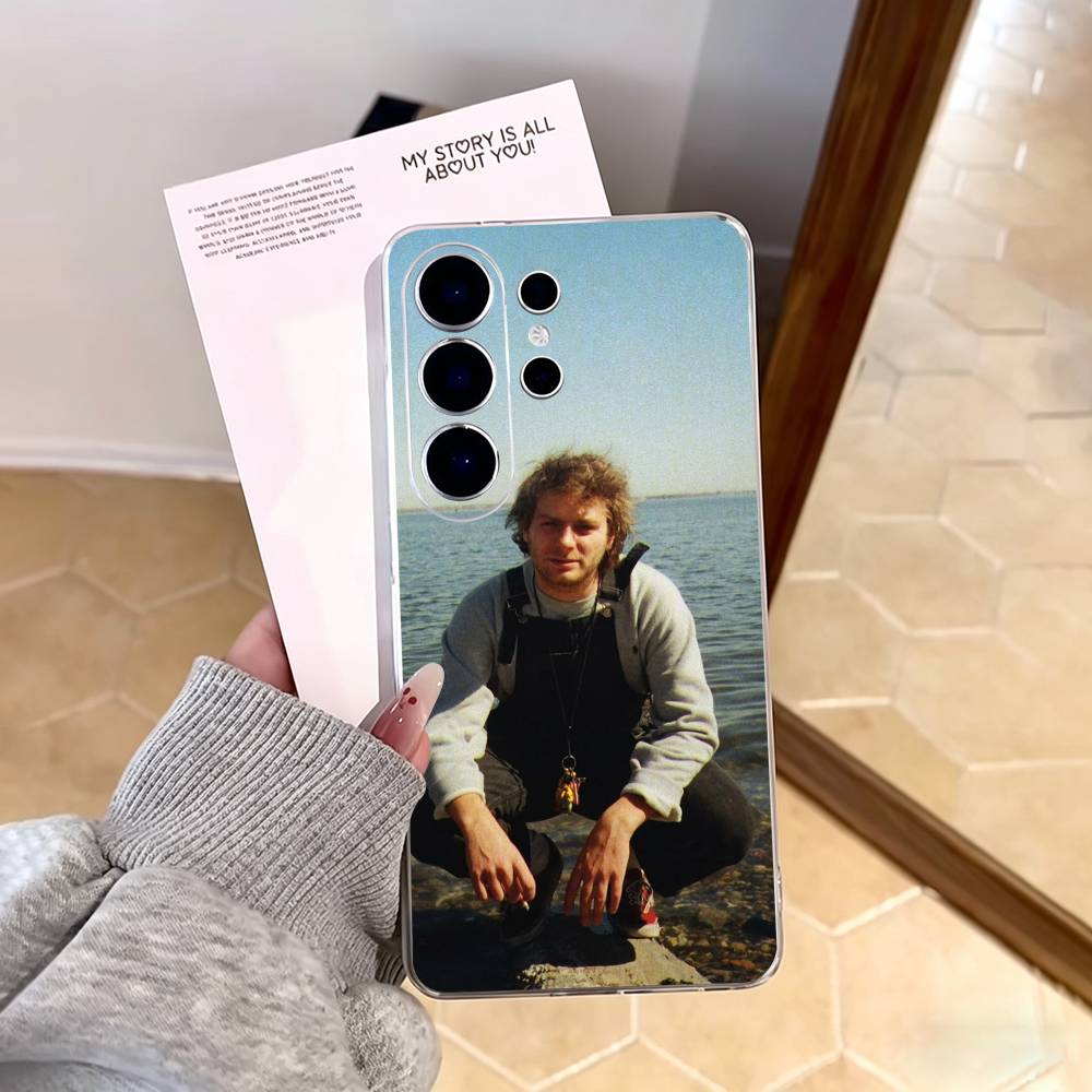 Mac D-DeMarco Singer Phone Case For Samsung S25,S24,S21,S22,S23,S30,Ultra,S20,Plus,Fe,Note,10,9,5G Transparent Cover