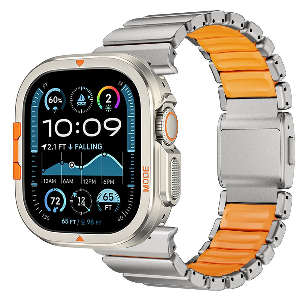 Luxury Titanium Strap+Case for Apple Watch