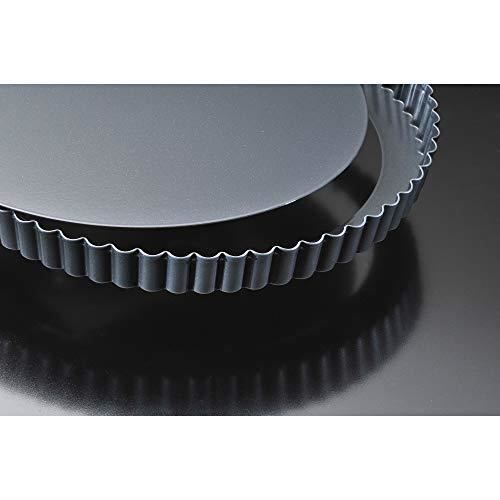 Moule à Tarte - KAISER - La Forme Plus - Ø32cm - Tôle Mince - Noir