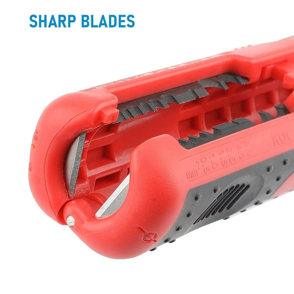 Portable Cable Stripper Anti-Skid Handle Manual Coaxial Cable Stripper Durable Pen Clip Design Wire Stripper RG59 RG6 Cable