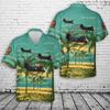 US Marine Corps HMM 162 Golden Eagles CH 46 Hawaiian Shir