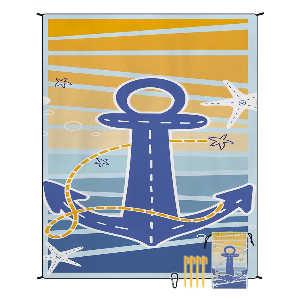 Bohemia Beach Blanket Sandproof Waterproof Beach Mat Quick-dry Outdoor Holiday Picnic Blanket for Travel Hiking Sports